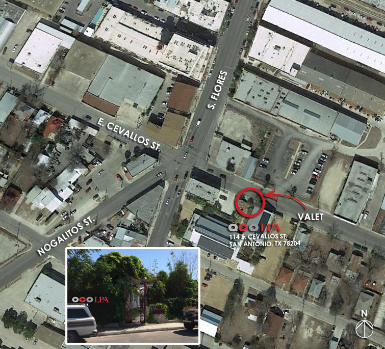 Open House Valet Location Map Rvsd