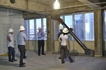 Structural and seismic engineering expert Bryan Seamer breaks down the seismic retrofit at Orange County's Tower of Hope.