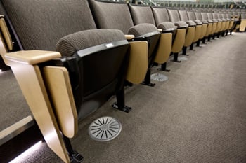 Displacement Ventilation at auditorium in JPL
