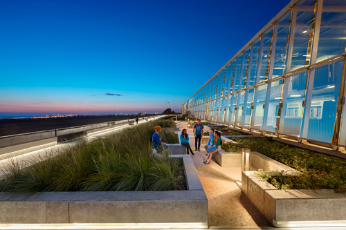 At Coastline Community College’s Newport Beach, we demonstrate how an integrated process creates buildings that “do more with less.”