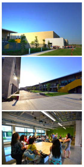 Long Beach Unified School District's newest High School invites community for a tour of the green school.