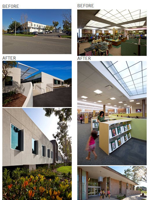 Adaptive Reuse Building Before After by LPA Architects