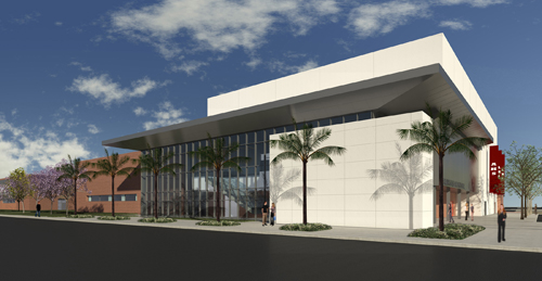 Arcadia High School Rendering