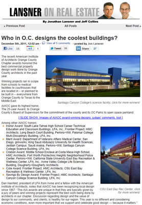 Best building design in Orange County