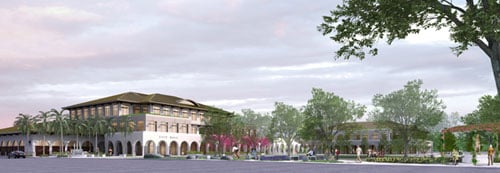 New Brentwood Civic Center Rendering