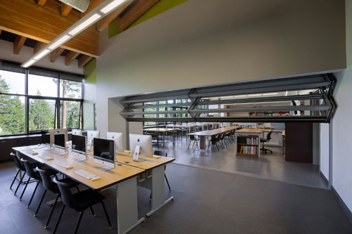 Flexible K-12 School Classroom, designed by LPA Inc.