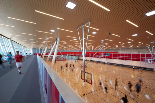 Cal State Northridge Recreation Center Ceiling