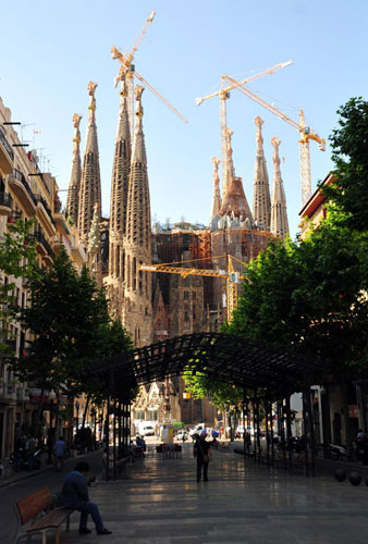 Gaudi designed building
