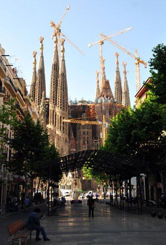 Gaudi designed building