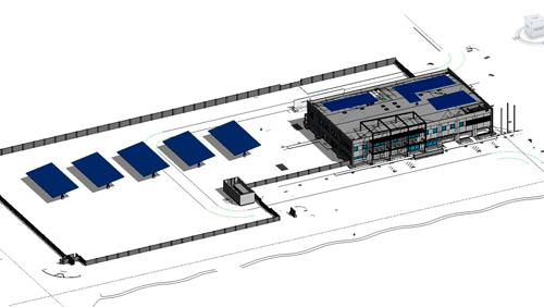 Photovoltaics at new Hesperia Police Department