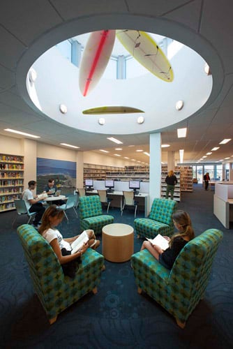 Malibu Library Design by LPA Architects