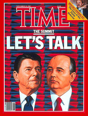 Reagan Gorbachev Time Magazine Cover