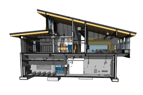 REVIT and BIM modeling is an integral technology in LPA's design process