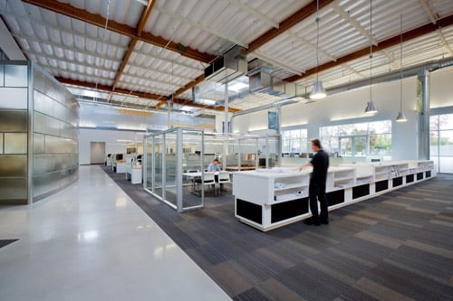 Green Building Workspace of the Future, designed by LPA Inc.