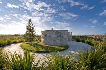 Healing landscape at Southwestern College