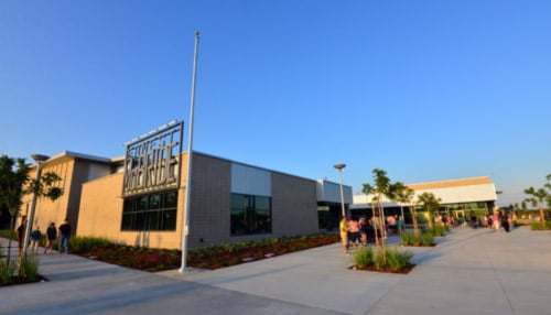 Long Beach Unified School District's newest High School invites community for a tour of the green school.