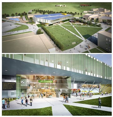 Sustainable design firm reaches 100 LEED designed projects that span California's schools, universities and corporate facilities.