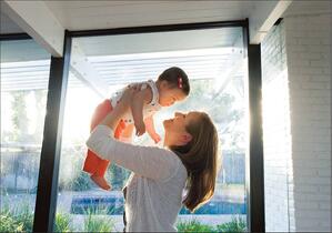 Eichler Home Heather and Isa Tapia