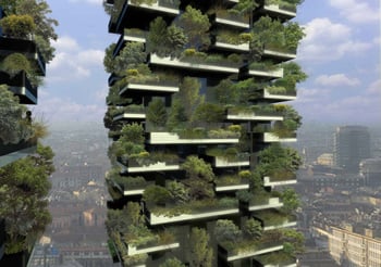 Milan's Bosco Verticale exemplifies an integrated design approach that blends interior and exterior environments.