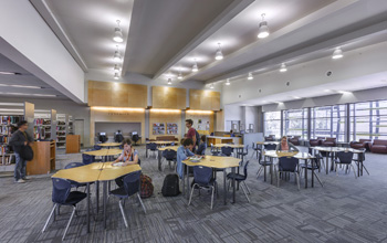 The integrated design process at McBride High helped LPA's design team deliver high quality learning environments.